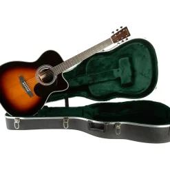 Martin Custom Shop OM Cutaway 1935 European Spruce-East Indian Rosewood Acoustic-Electric Guitar Sunburst
