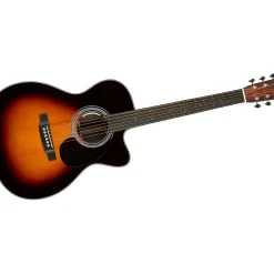 Martin Custom Shop OM Cutaway 1935 European Spruce-East Indian Rosewood Acoustic-Electric Guitar Sunburst