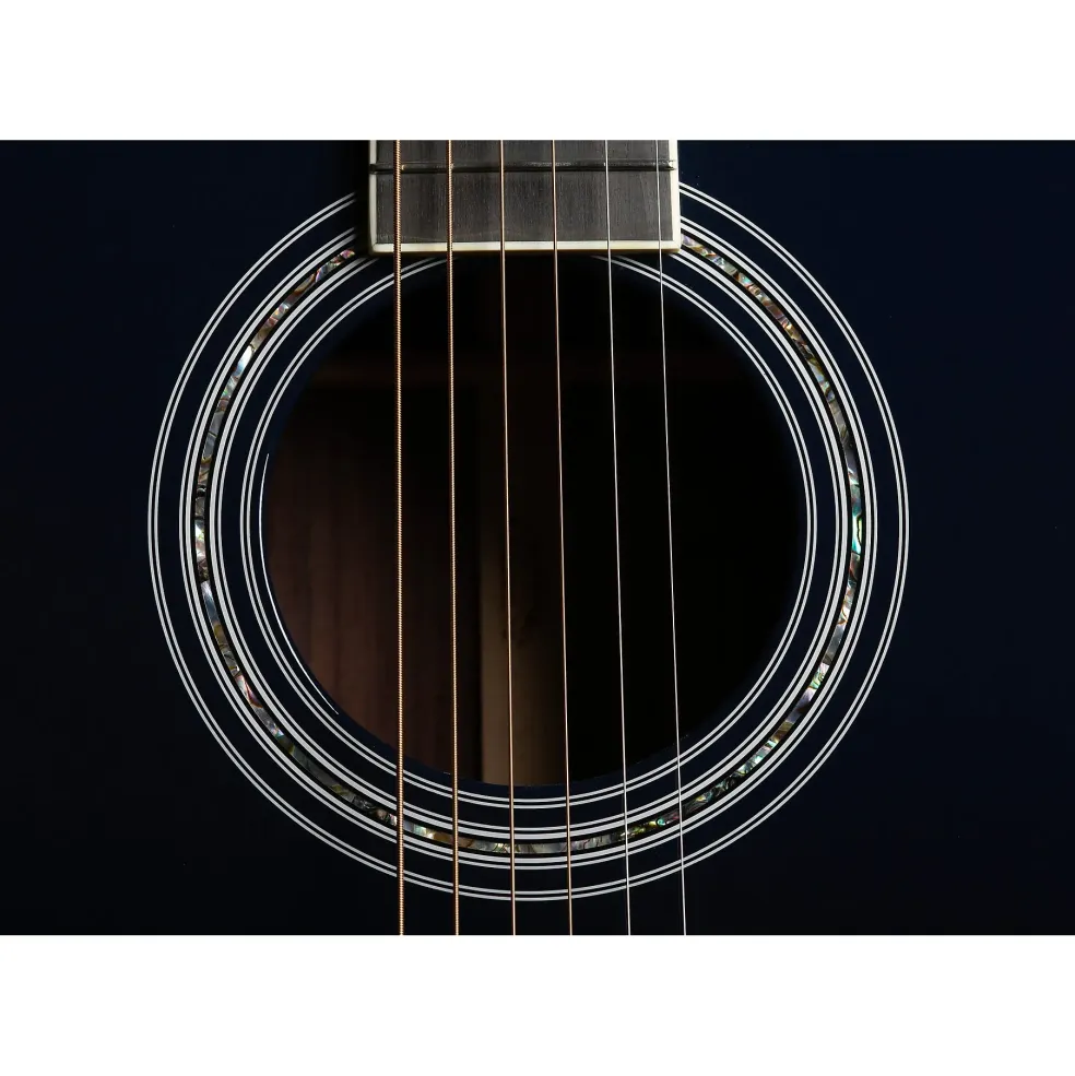 Martin Custom Shop OM Style 41 VTS Adirondack-East Indian Rosewood Acoustic Guitar Natural