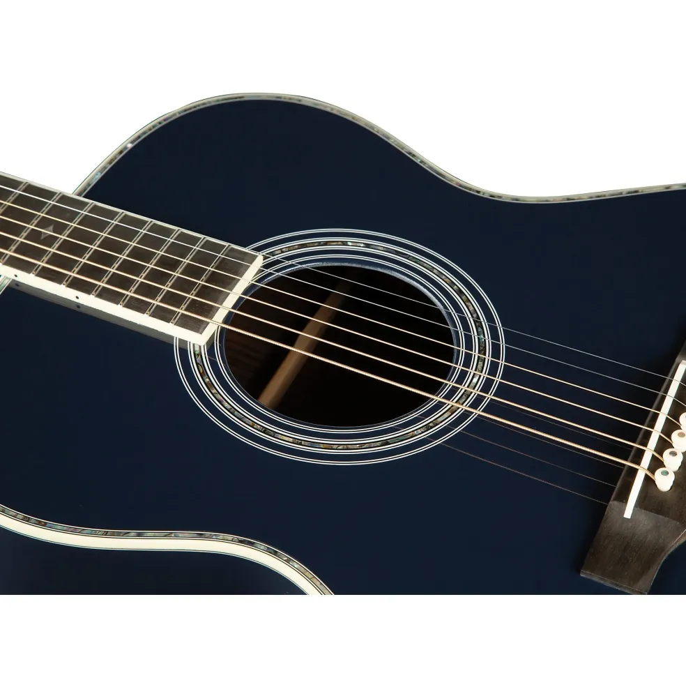 Martin Custom Shop OM Style 41 VTS Adirondack-East Indian Rosewood Acoustic Guitar Natural