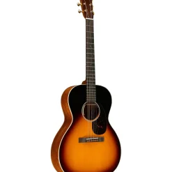 Martin Custom Shop Slope Shoulder Sitka Spruce VTS-Flamed Mahogany Grand Concert Acoustic-Electric Guitar Whiskey Sunset Burst