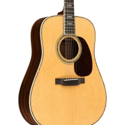 Martin Custom Shop Special 45 Dreadnought Bearclaw Sitka-Ziricote Acoustic Guitar Natural