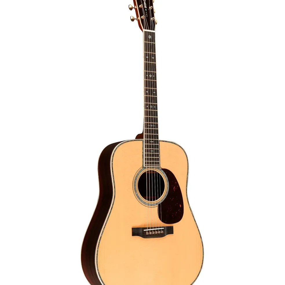 Martin D-45 Modern Deluxe Acoustic Guitar Natural