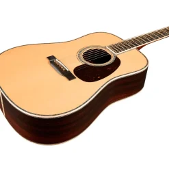 Martin D-45 Modern Deluxe Acoustic Guitar Natural