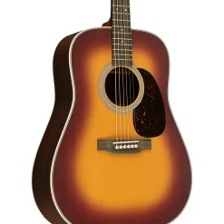Martin D-28 Satin Acoustic Guitar Amber Burst