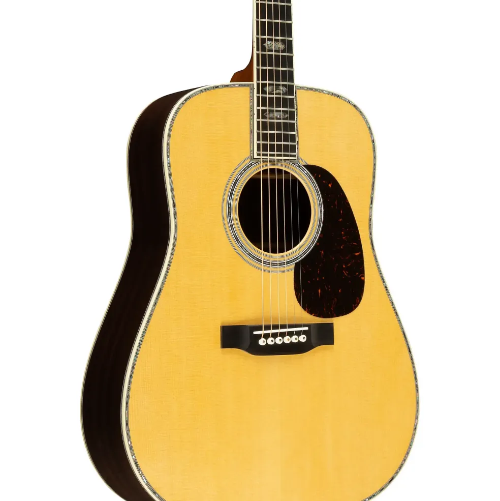 Martin D-45 Standard Dreadnought Acoustic Guitar Natural