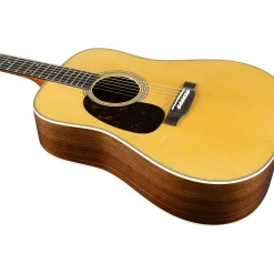 Martin D-28 Standard Left-Handed Dreadnought Acoustic Guitar Natural