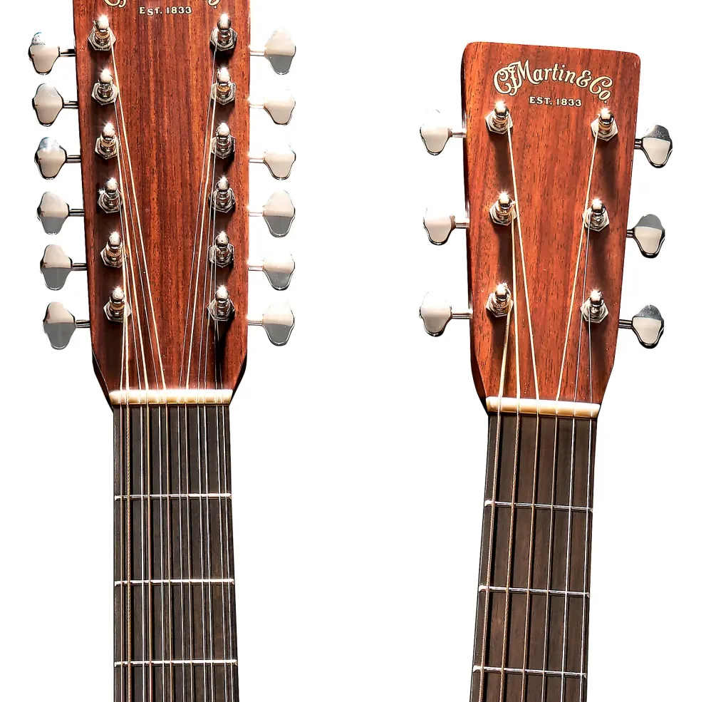 Martin Grand J-28E DN Double-Neck Acoustic-Electric Guitar Natural