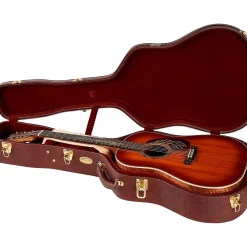 Martin Limited-Edition Hops and Barley Dreadnought Acoustic Guitar Toasted Burst