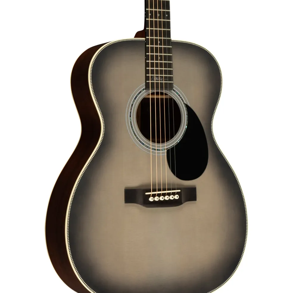 Martin OMJM 20th Anniversary John Mayer Signature Acoustic-Electric Guitar Gray Sunburst