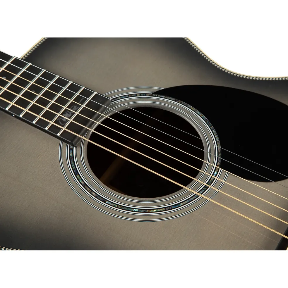 Martin OMJM 20th Anniversary John Mayer Signature Acoustic-Electric Guitar Gray Sunburst