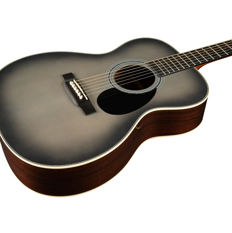 Martin OMJM 20th Anniversary John Mayer Signature Acoustic-Electric Guitar Gray Sunburst