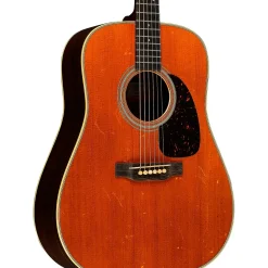 Martin Rich Robinson Custom Signature Edition D-28 Dreadnought Acoustic Guitar Natural