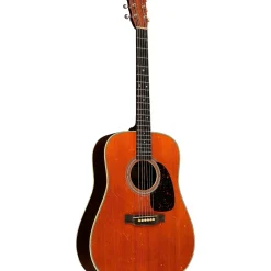 Martin Rich Robinson Custom Signature Edition D-28 Dreadnought Acoustic Guitar Natural