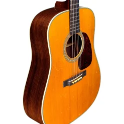 Martin Rich Robinson Custom Signature Edition D-28 Dreadnought Acoustic Guitar Natural