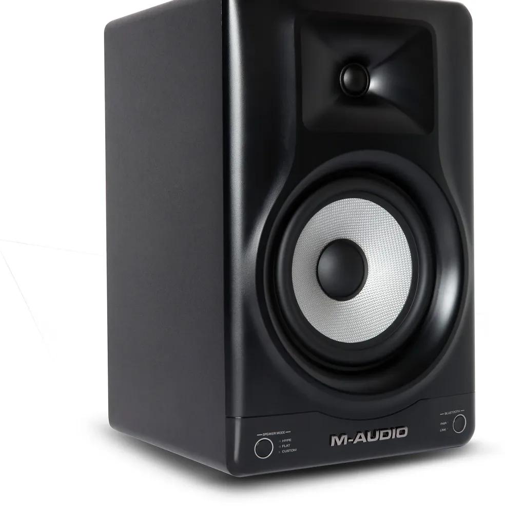 M-Audio Forty-Sixty 6" Powered Studio Monitor (Each) Silver Limited-Edition