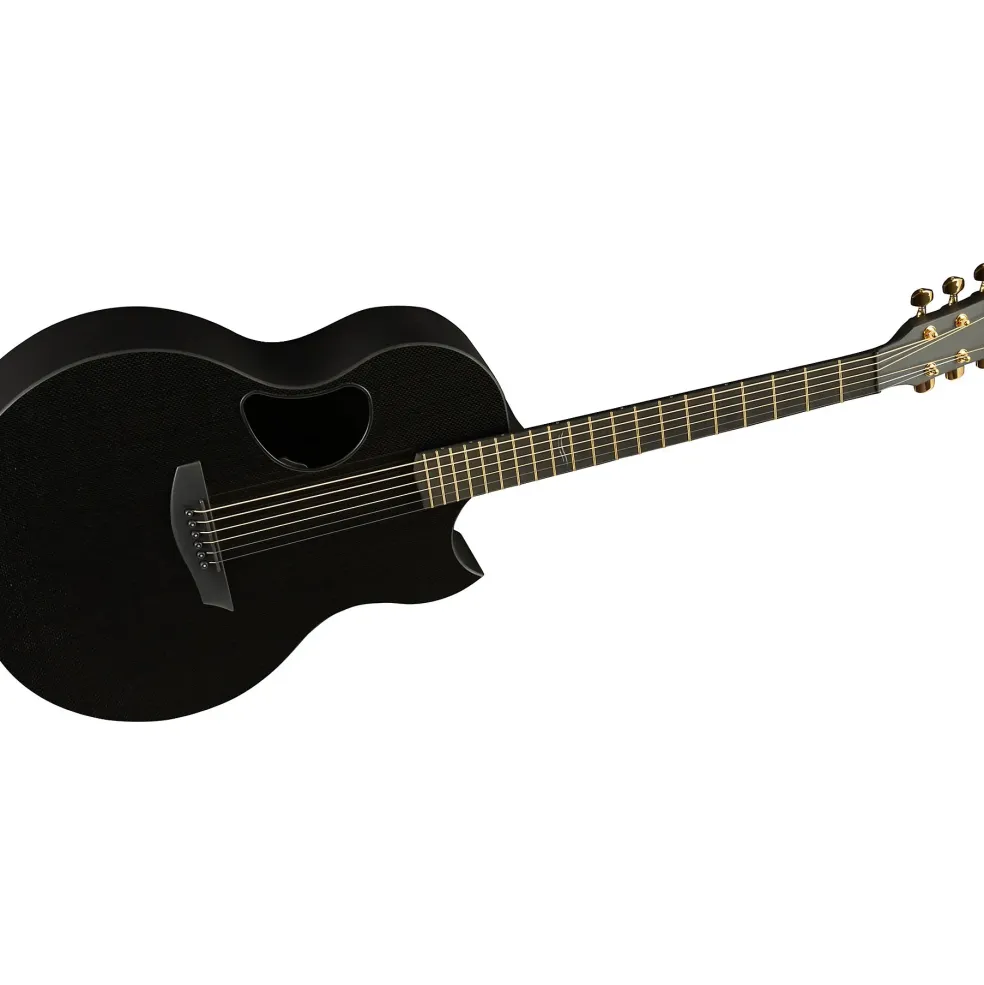 McPherson Carbon Series Sable With Gold Hardware Acoustic-Electric Guitar Standard Top