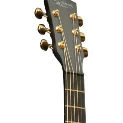 McPherson Carbon Series Sable With Gold Hardware Acoustic-Electric Guitar Standard Top