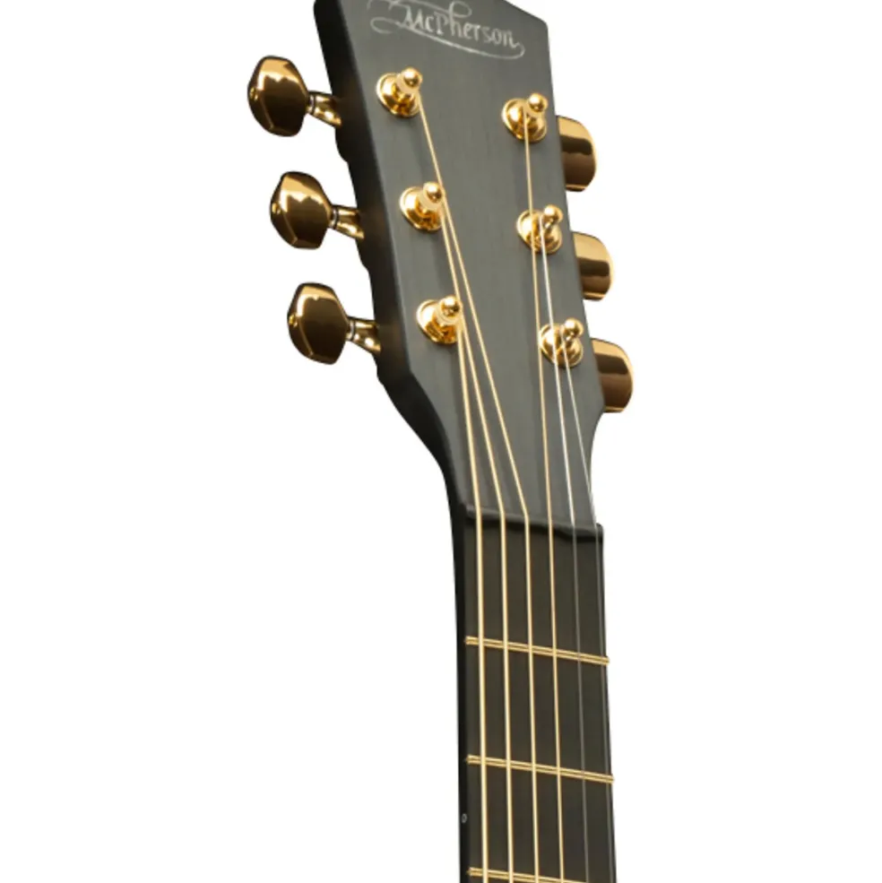 McPherson Carbon Series Sable With Gold Hardware Acoustic-Electric Guitar Standard Top