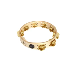 MEINL Artisan Edition Tambourine Two Rows Brass Jingles 10 in.