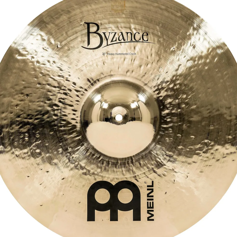 MEINL Byzance Brilliant Heavy Hammered Crash Cymbal 20 in.