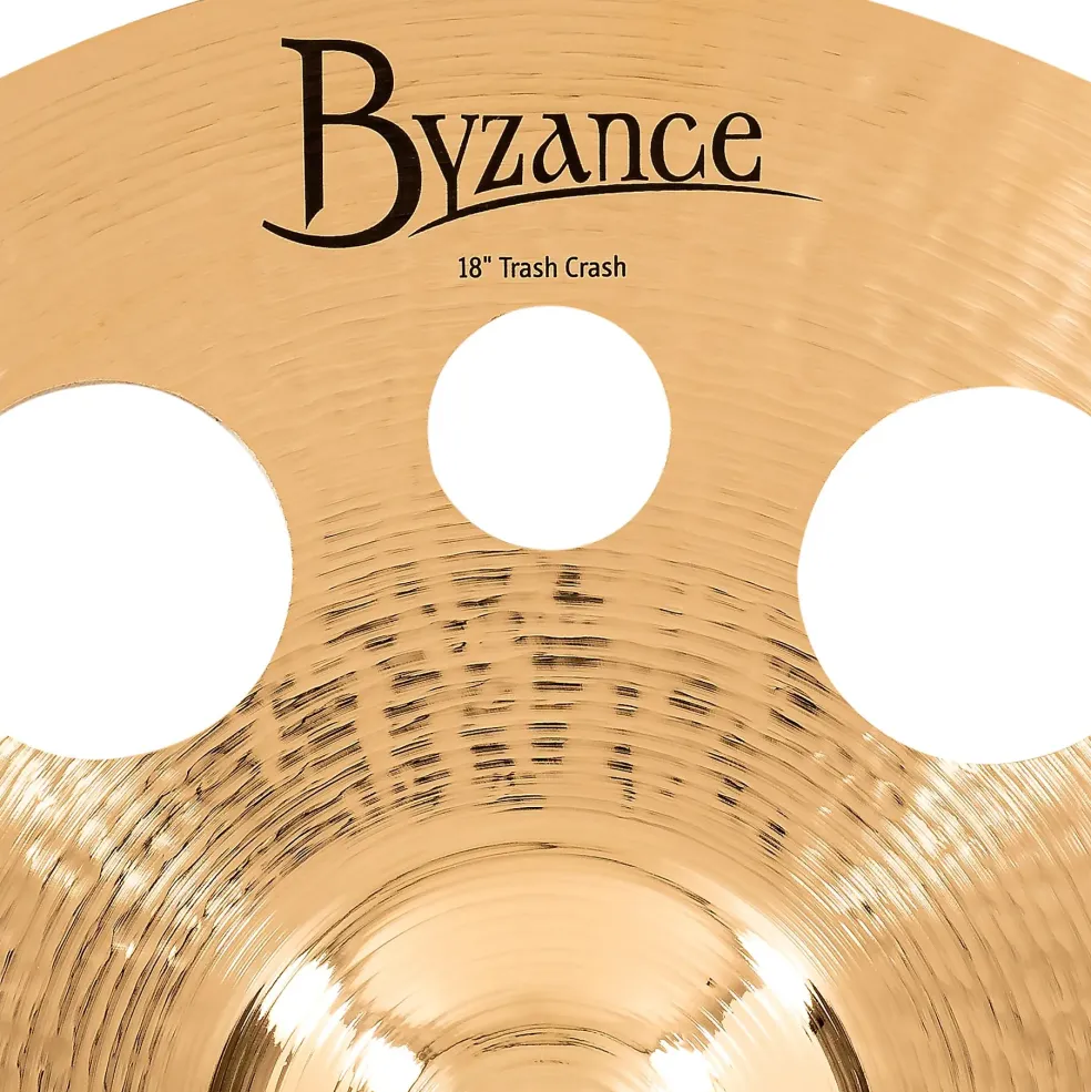 MEINL Byzance Brilliant Trash Crash Cymbal 18 in.