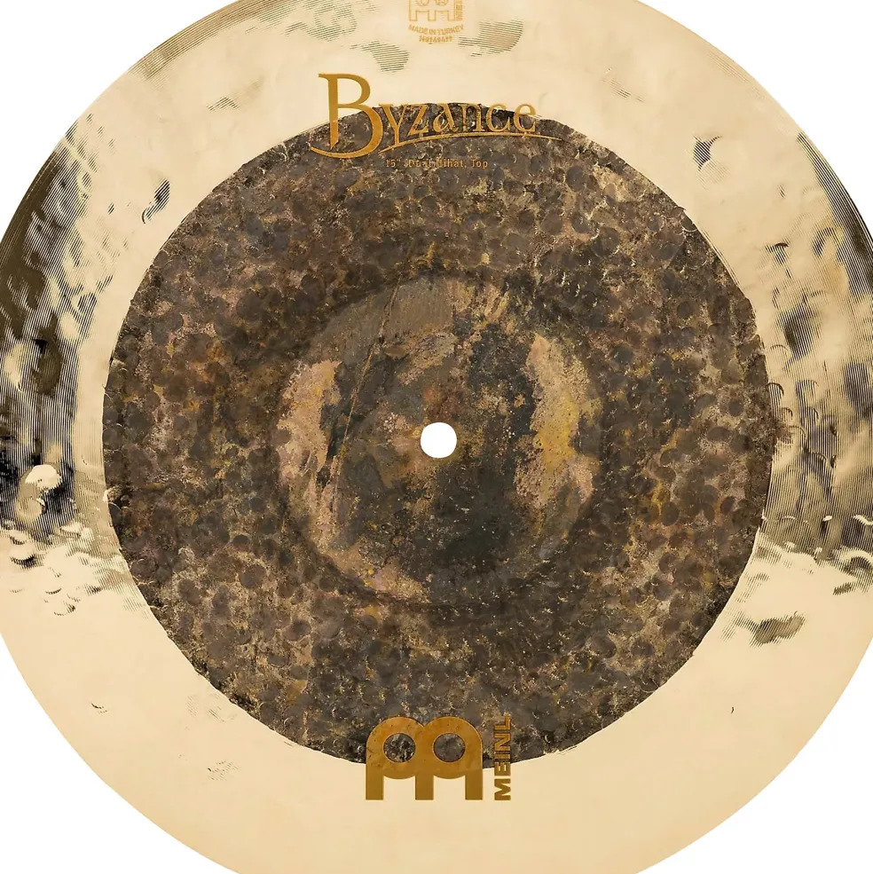 MEINL Byzance Extra Dry Dual Hi-Hat Cymbal Pair 15 in.