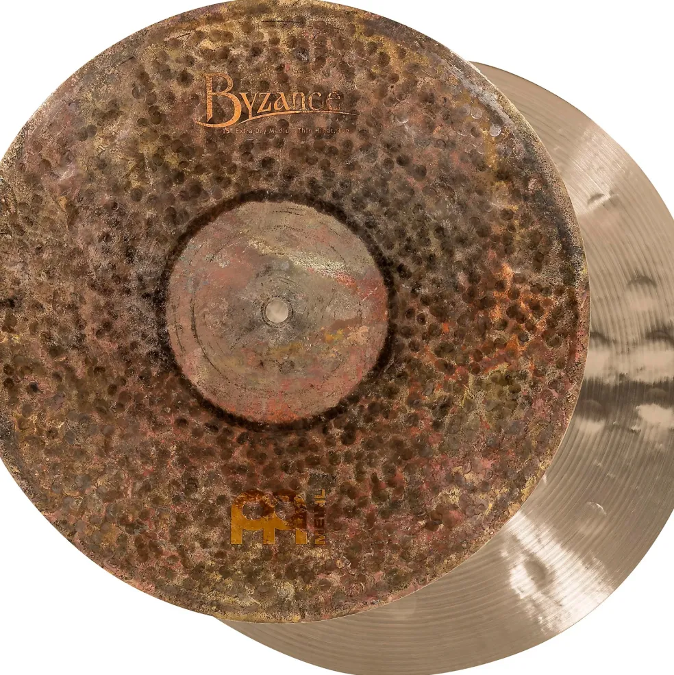 MEINL Byzance Extra Dry Medium Thin Hi-Hat Cymbal Pair 15 in.