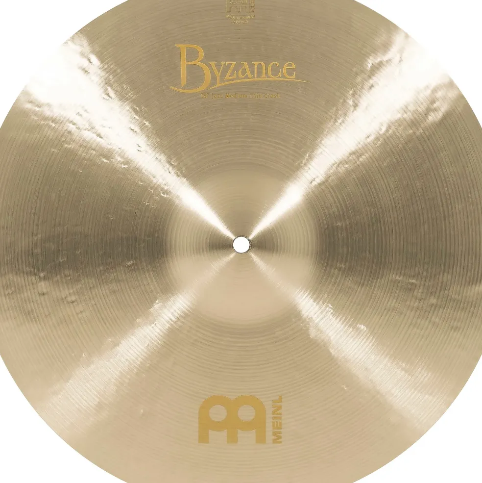 MEINL Byzance Jazz Medium Thin Crash Traditional Cymbal 18 in.