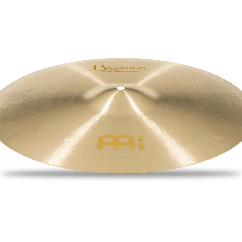 MEINL Byzance Jazz Medium Thin Crash Traditional Cymbal 18 in.