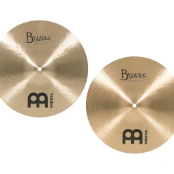 MEINL Byzance Medium Hi-Hat Cymbals 13 in.