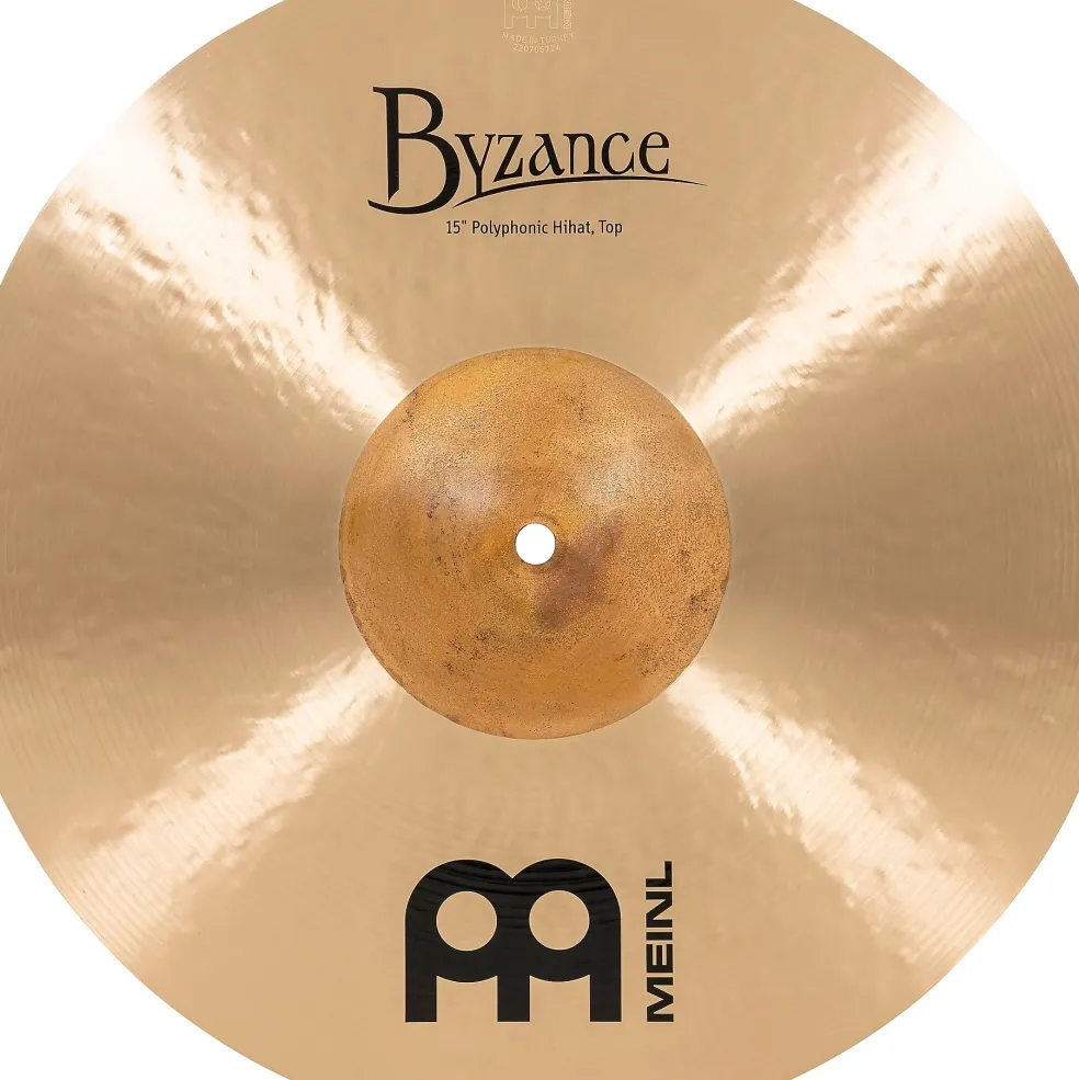 MEINL Byzance Polyphonic Hi-Hat Cymbals 15 in.