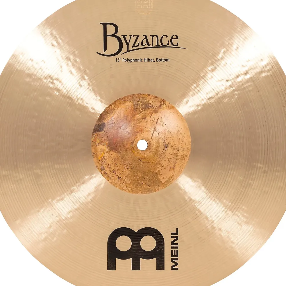 MEINL Byzance Polyphonic Hi-Hat Cymbals 15 in.