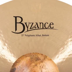 MEINL Byzance Polyphonic Hi-Hat Cymbals 15 in.