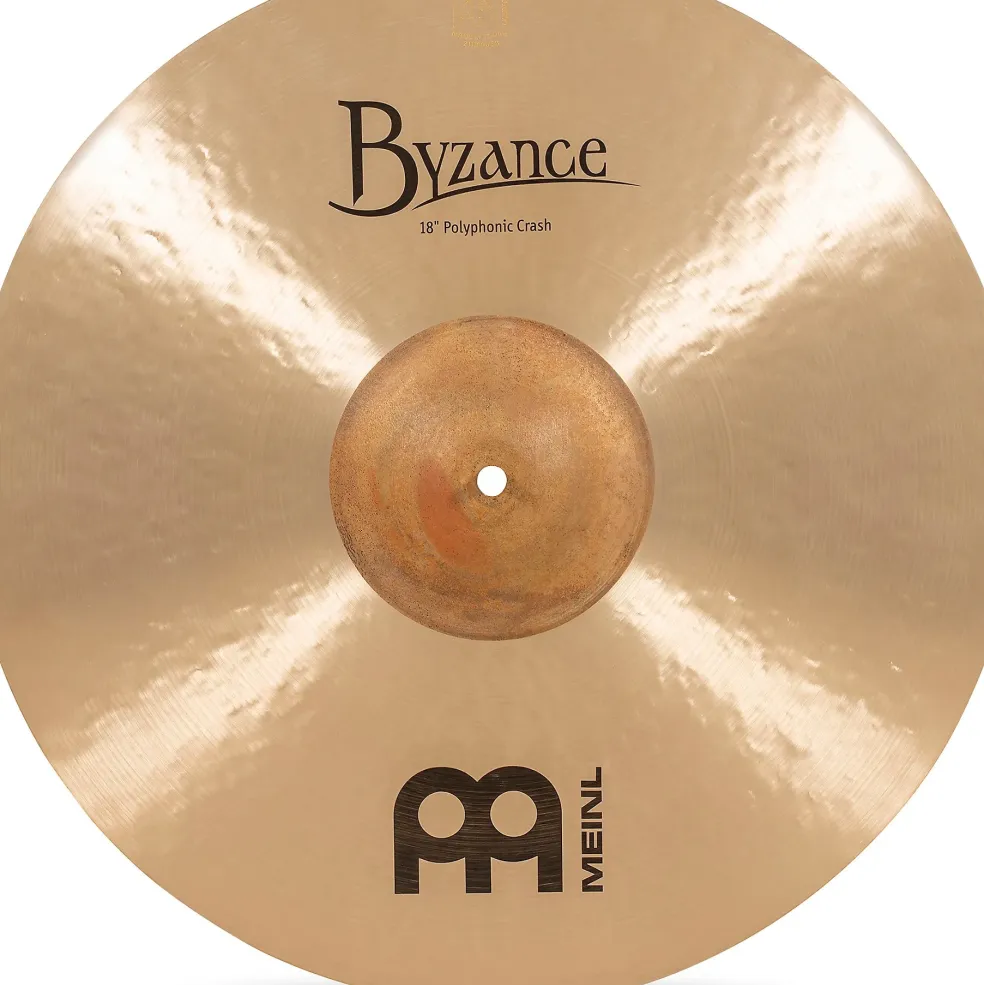 MEINL Byzance Traditional Polyphonic Crash Cymbal 18 in.