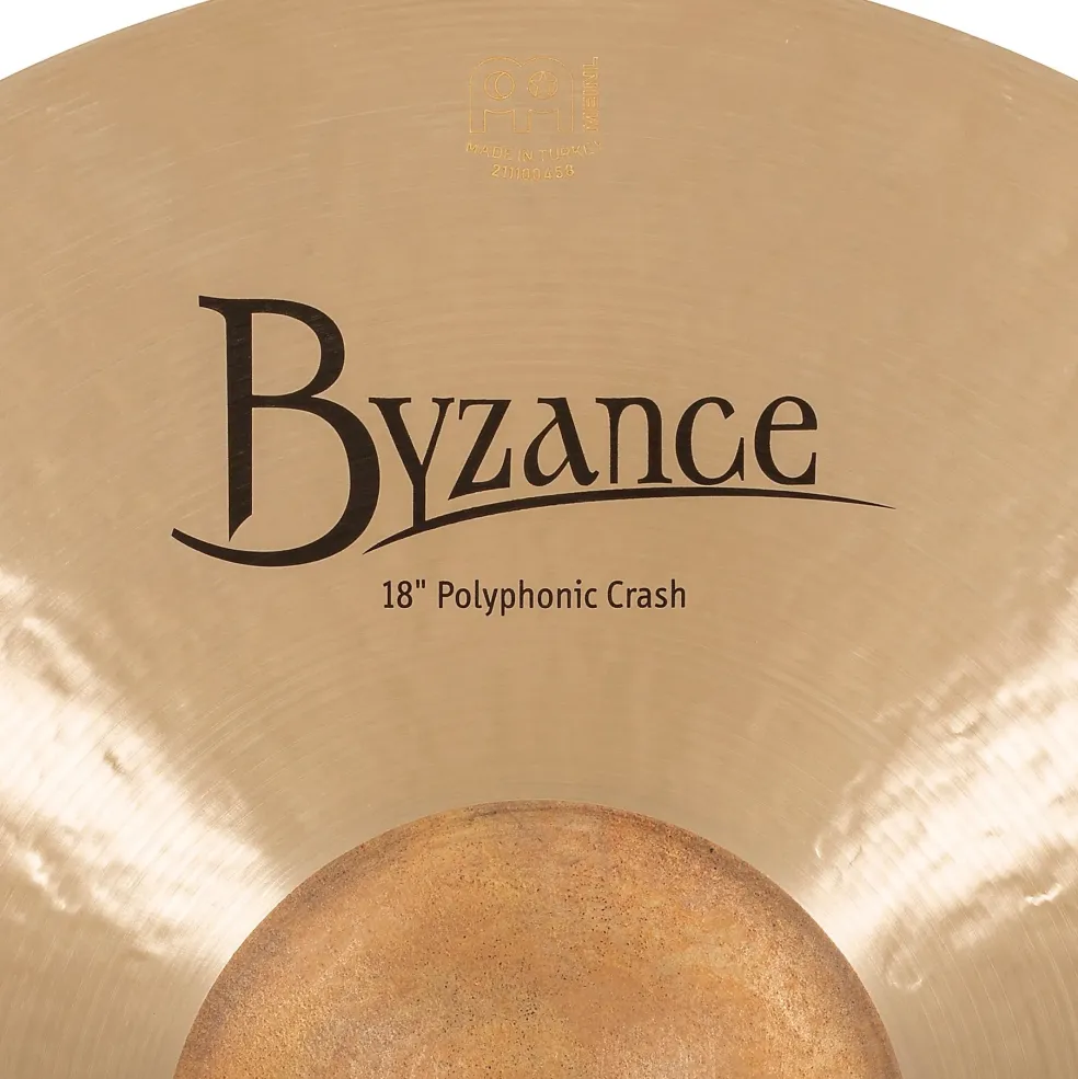 MEINL Byzance Traditional Polyphonic Crash Cymbal 18 in.