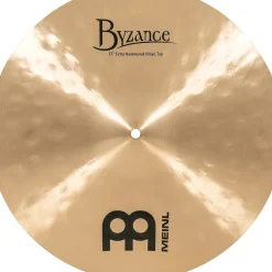 MEINL Byzance Traditional Extra Hammered Hi-Hat Cymbal Pair 15 in.