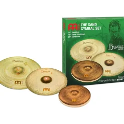 MEINL Byzance Vintage Series Benny Greb Sand Cymbal Set 14, 18, and 20 in.