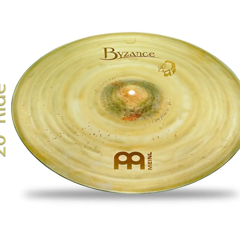 MEINL Byzance Vintage Series Benny Greb Sand Cymbal Set 14, 18, and 20 in.