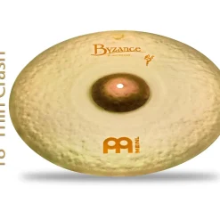 MEINL Byzance Vintage Series Benny Greb Sand Cymbal Set 14, 18, and 20 in.
