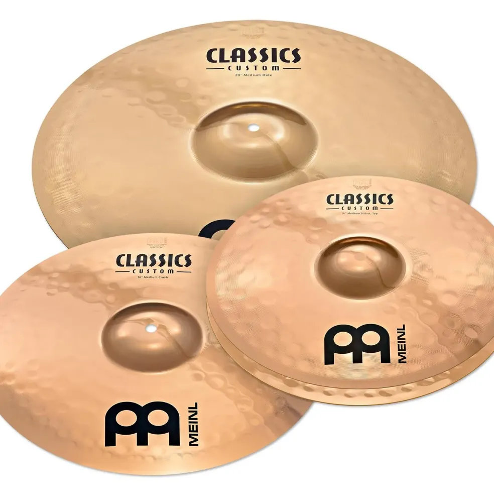 MEINL Classics Custom Brilliant Cymbal Box Set