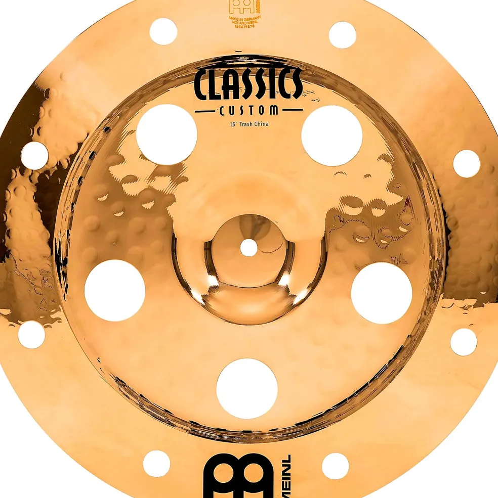 MEINL Classics Custom Brilliant Effects Cymbal Pack with Free 8" Bell