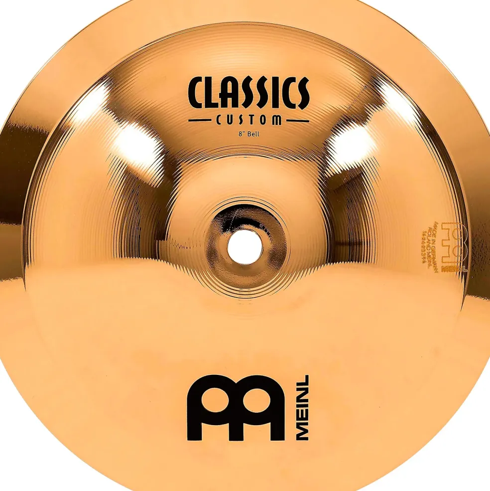 MEINL Classics Custom Brilliant Effects Cymbal Pack with Free 8" Bell