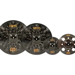 MEINL Classics Custom Dark Crash and Effects Cymbal Pack With Free Trash Splash