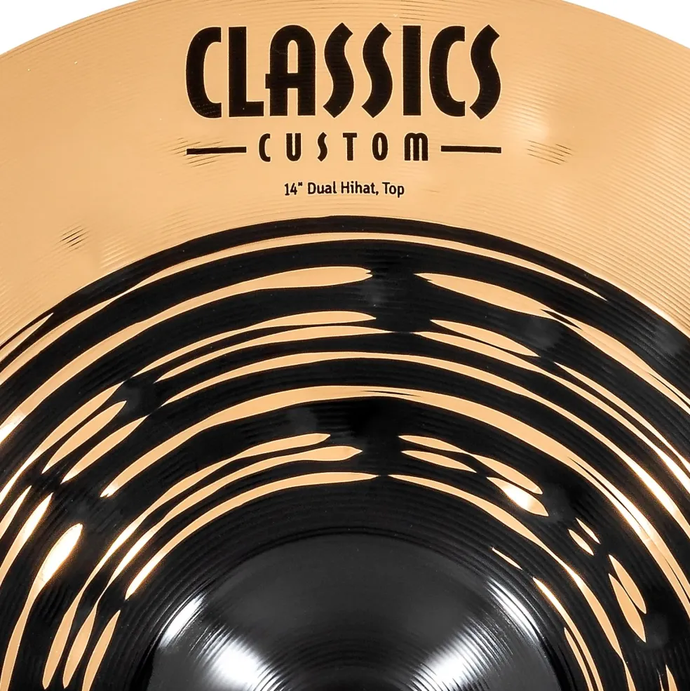 MEINL Classics Custom Dual HiHat Cymbal Pair 14 in.