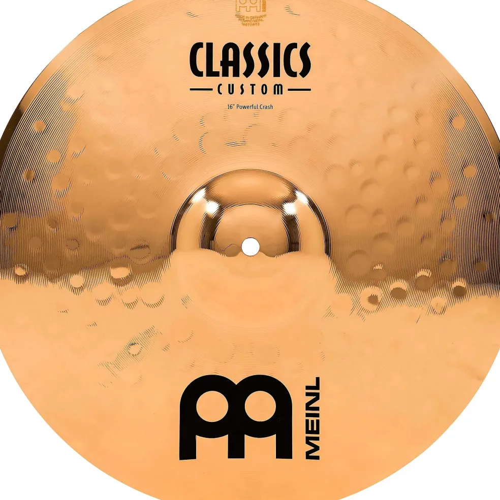 MEINL Classics Custom Powerful Crash - Brilliant 16 in.