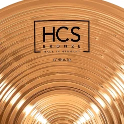 MEINL HCS Bronze Hi-Hat Cymbals 13 in.