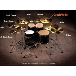 MEINL HCS Crash/Ride Cymbal 18 in.