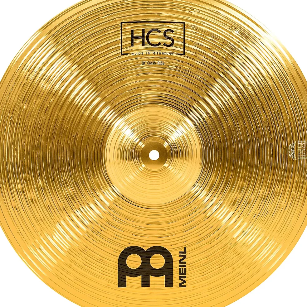 MEINL HCS Cymbal Set With Free 14" Crash