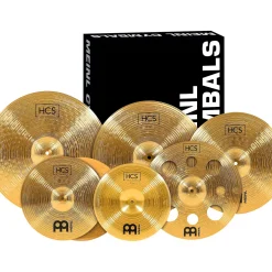 MEINL HCS-SCS1 Ultimate Complete Cymbal Set Pack With Free 16" Trash Crash
